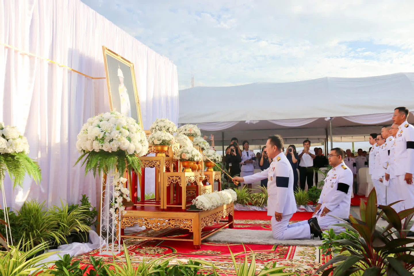ชลบุรีจัดพิธีบำเพ็ญกุศลสัตตมวาร ถวายเป็นพระกุศลแด่ สมเด็จพระเจ้าลูกเธอ เจ้าฟ้าพัชรกิติยาภา ฯ ครบ 7 วันแห่งการสิ้นพระชนม์